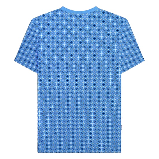 Lambretta - "SS24" T-Shirt Rundum bedruckt für Herren (Vallarta Blau) - Image 2