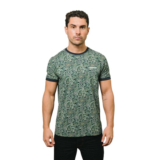 Lambretta - "SS25" T-Shirt für Herren (Marineblau/Grau) - Image 3