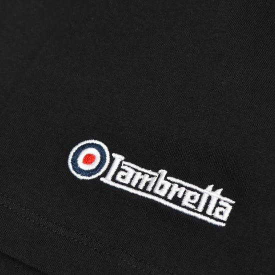 Lambretta - "Northern Soul" T-Shirt für Herren (Schwarz/Gold) - Image 3