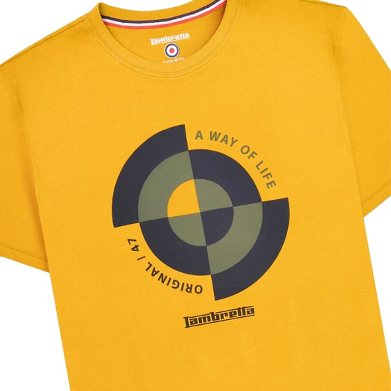 Lambretta - T-Shirt für Herren (Gold) - Image 3
