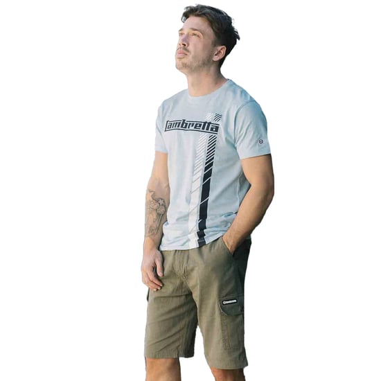 Lambretta - "SS25" T-Shirt für Herren (Himmel) - Image 3