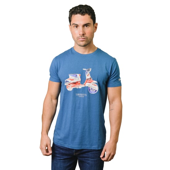 Lambretta - "AW24" T-Shirt für Herren (Dunkelblau) - Image 3