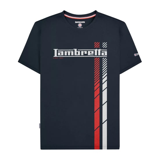 Lambretta - "SS25" T-Shirt für Herren (Marineblau) - Image 1