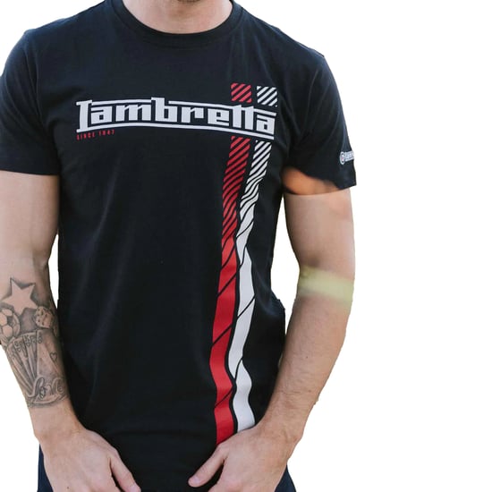 Lambretta - "SS25" T-Shirt für Herren (Marineblau) - Image 3