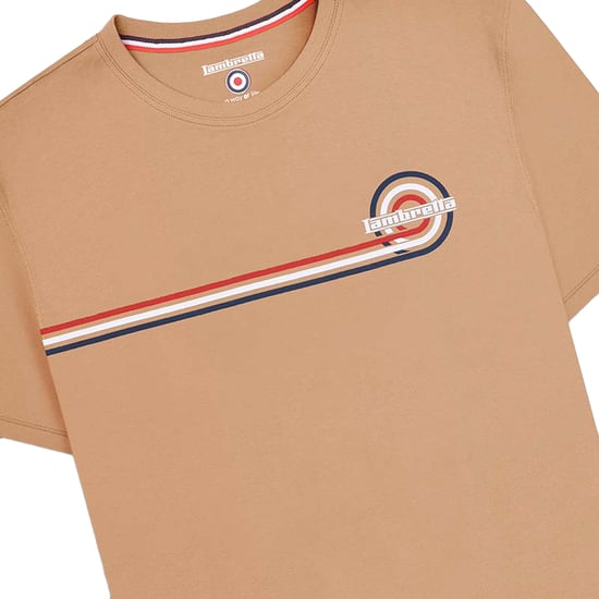 Lambretta - "SS24" T-Shirt für Herren (Sand) - Image 2