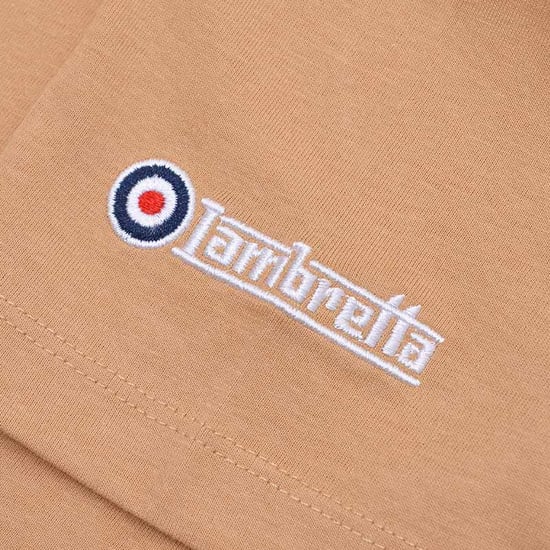 Lambretta - "SS24" T-Shirt für Herren (Sand) - Image 3