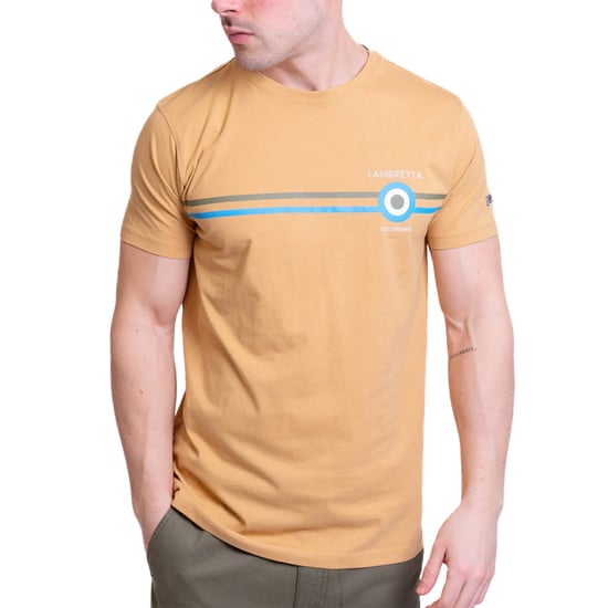 Lambretta - "Classic SS24" T-Shirt für Herren (Sand) - Image 3