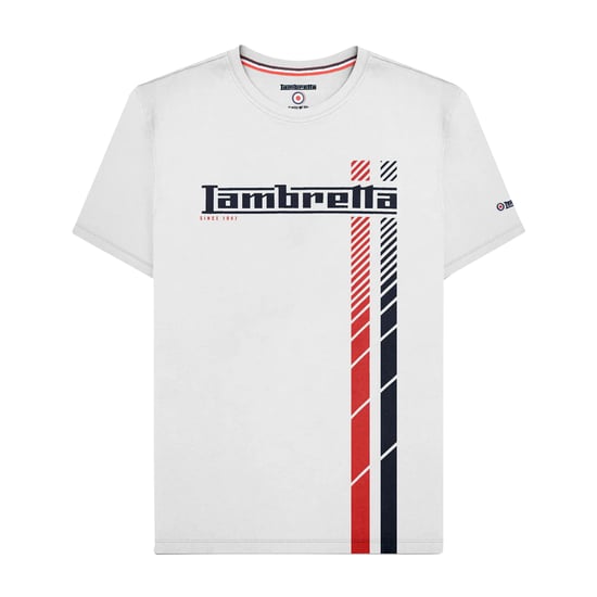 Lambretta - "SS25" T-Shirt für Herren (Weiß) - Image 1
