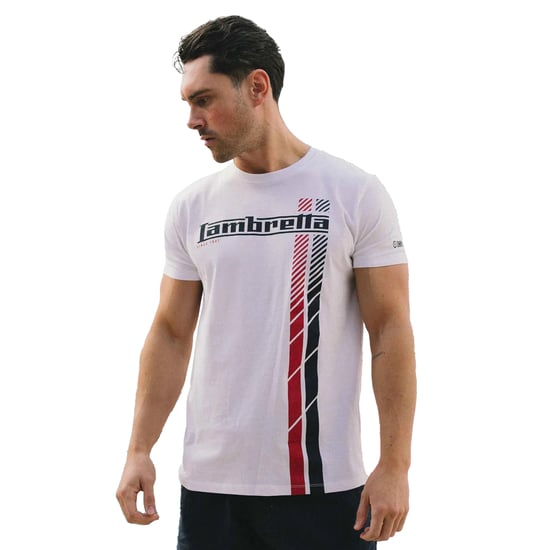 Lambretta - "SS25" T-Shirt für Herren (Weiß) - Image 3