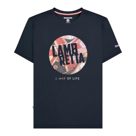 Lambretta - T-Shirt für Herren (Marineblau) - Image 1