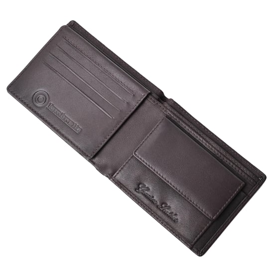 Lambretta - Leder Brieftasche Gestanzt (Dunkelbraun) - Image 2