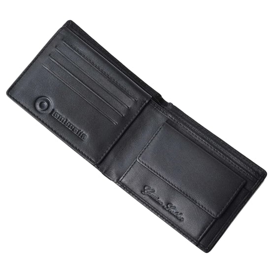 Lambretta - Leder Brieftasche Gestanzt (Schwarz) - Image 2