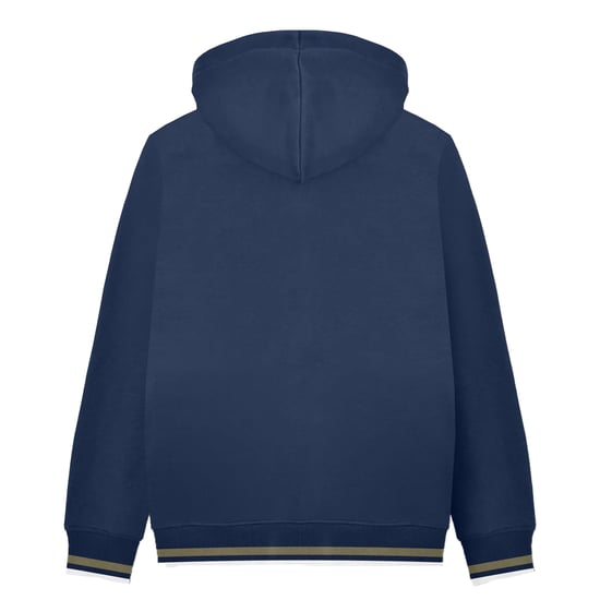 Lambretta Herren AW24 Vollzip Hoodie (Marineblau/Khakigrün) - Image 2