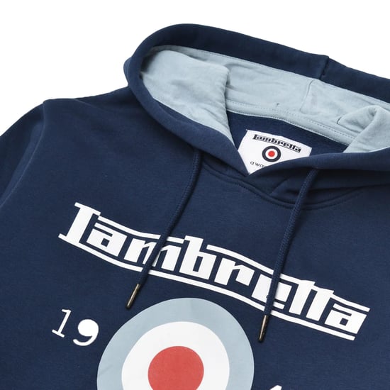 Lambretta - "AW24" Kapuzenpullover für Herren (Marineblau) - Image 3
