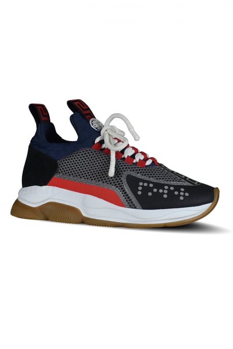Versace Sneakers Chain Reaction Blau - Image 2