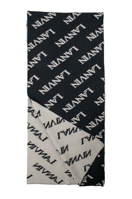 Lanvin Schal Schwarz - Image 2
