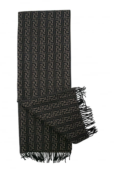 Fendi Schal Schwarz - Image 2