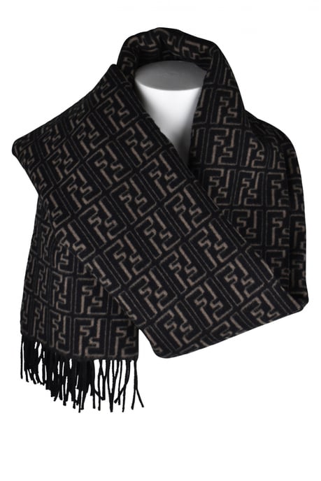 Fendi Schal Schwarz - Image 3