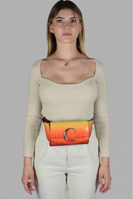 Chloé Chloé C Gürteltasche Orange - Image 4