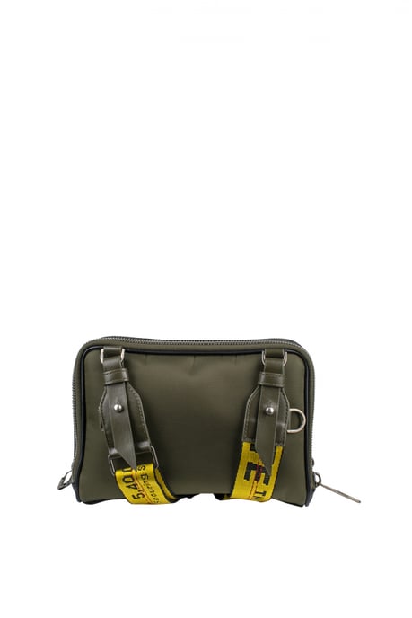 Off-White Kuriertasche Kaki - Image 2