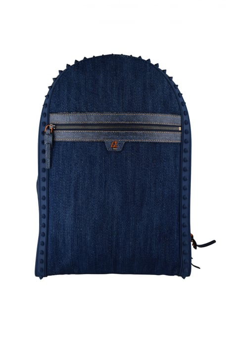 Christian Louboutin Backparis Miss Denim Blau - Image 1