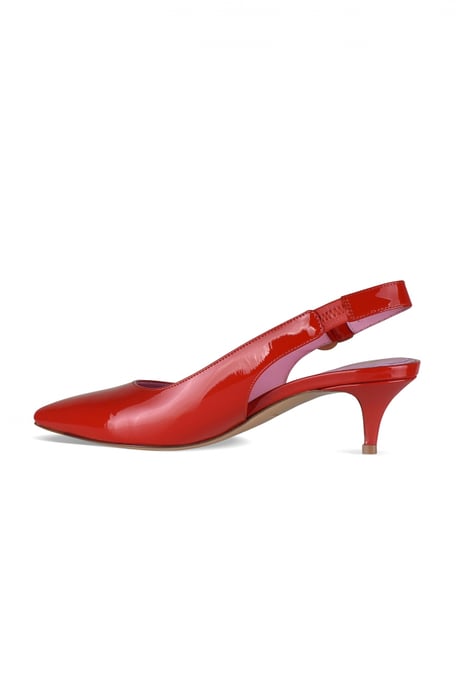 Balmain Slingback-Pumps Eva Rot - Image 3