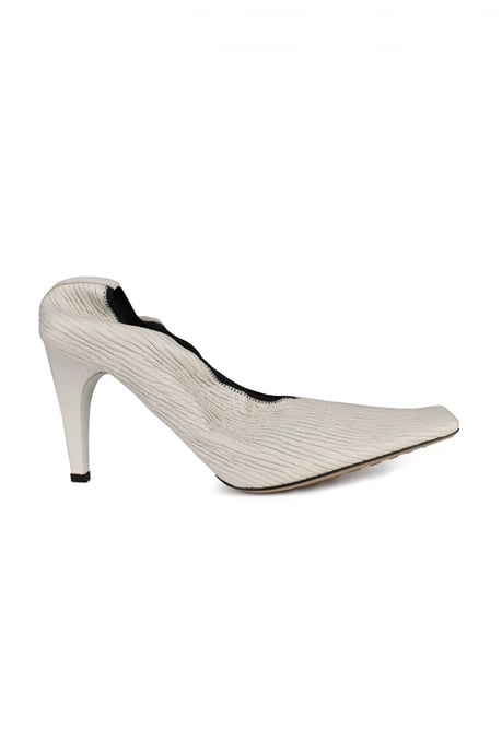 Bottega Veneta Crunch Pumps Weiß - Image 1