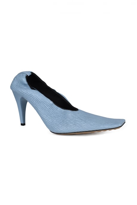 Bottega Veneta Crunch Pumps Blau - Image 3
