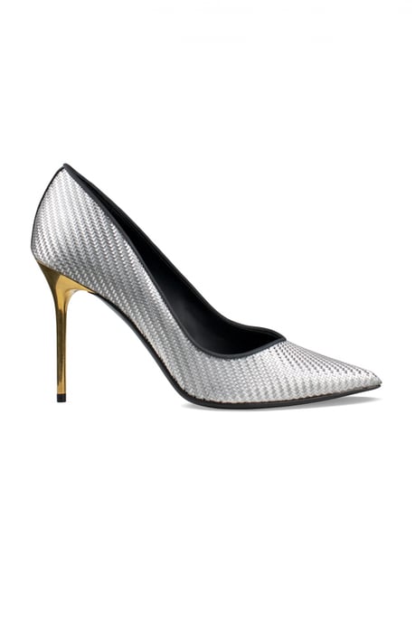 Balmain Pumps Ruby Silber - Image 1