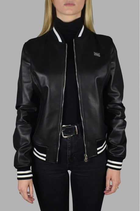 Philipp Plein Bomberjacke Schwarz - Image 2
