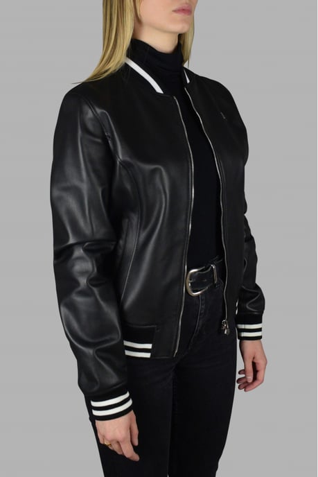 Philipp Plein Bomberjacke Schwarz - Image 3