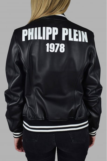 Philipp Plein Bomberjacke Schwarz - Image 5