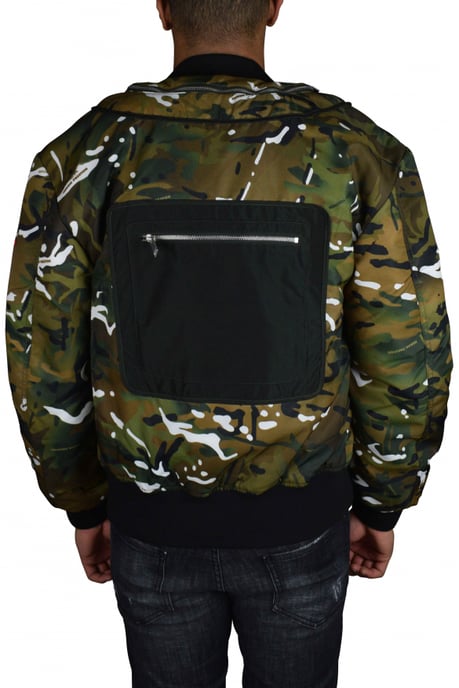 Heron Preston Bomberjacke Kaki - Image 5