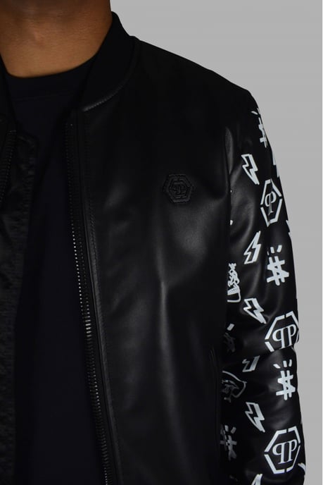 Philipp Plein Bomberjacke Schwarz - Image 4