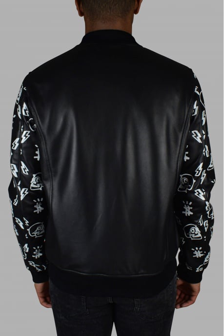 Philipp Plein Bomberjacke Schwarz - Image 5