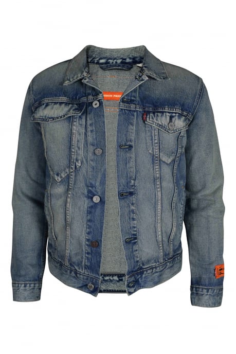 Heron Preston Jeansjacke Blau - Image 1
