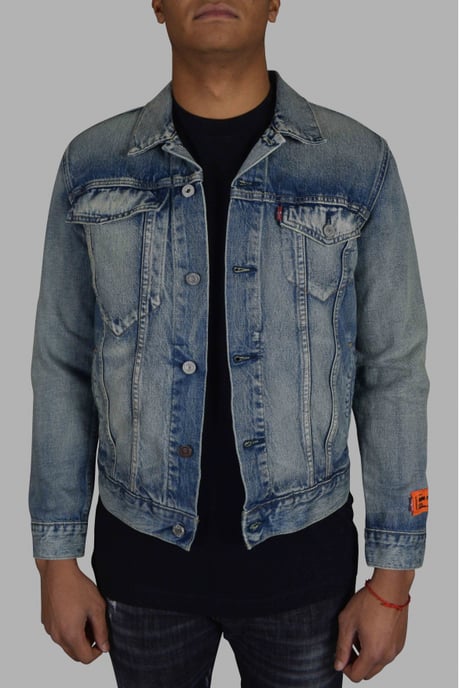 Heron Preston Jeansjacke Blau - Image 2