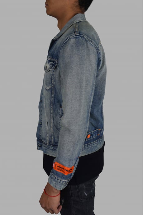 Heron Preston Jeansjacke Blau - Image 4