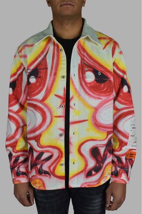 Heron Preston Mehrfarbige Jeansjacke Multi-Schieber - Image 2
