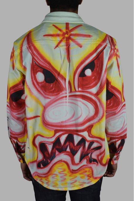 Heron Preston Mehrfarbige Jeansjacke Multi-Schieber - Image 4