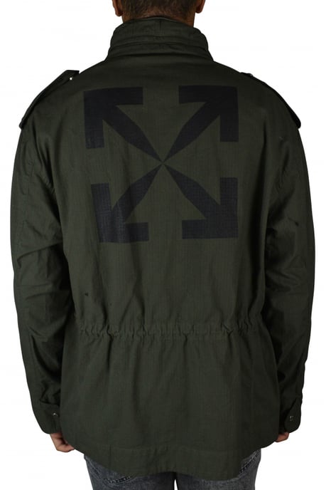 Off-White Jacke Grün - Image 3