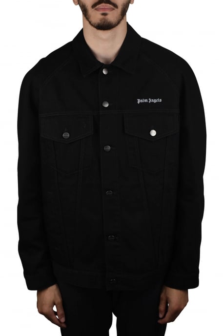 Palm Angels Jeansjacke Schwarz - Image 2