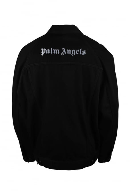 Palm Angels Jeansjacke Schwarz - Image 3