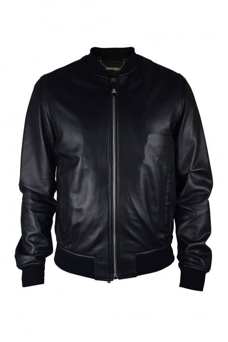 Philipp Plein Bomberjacke Schwarz - Image 1