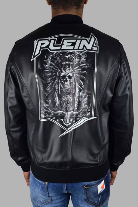 Philipp Plein Bomberjacke Schwarz - Image 4