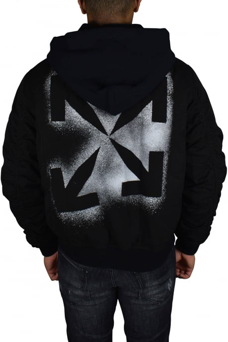 Off-White Bomberjacke Schwarz - Image 4