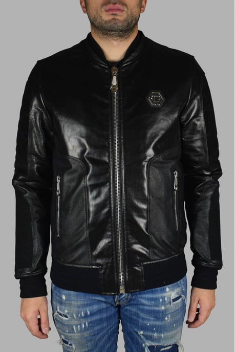 Philipp Plein Bomberjacke Schwarz - Image 2