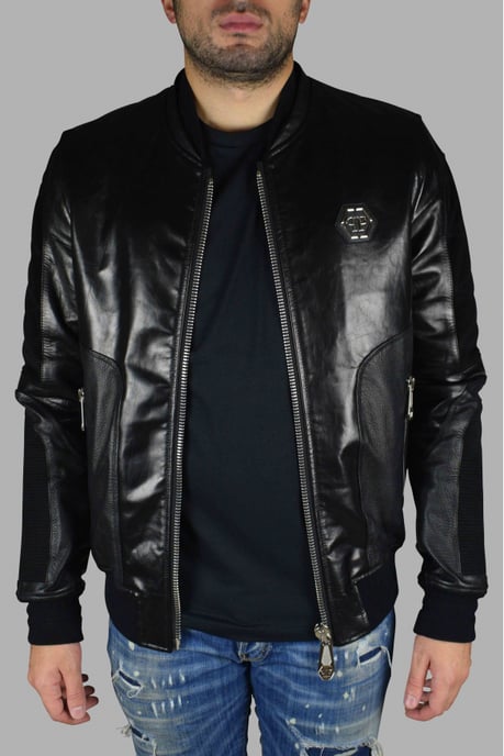 Philipp Plein Bomberjacke Schwarz - Image 4