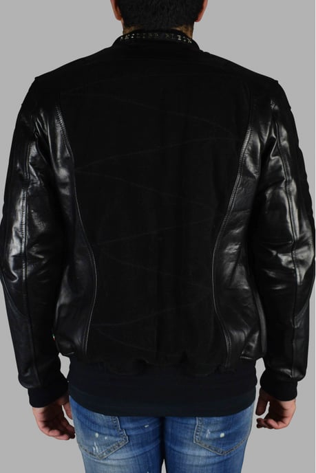 Philipp Plein Bomberjacke Schwarz - Image 5