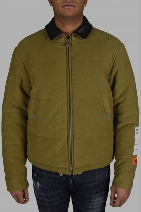 Heron Preston Daunenjacke Kaki - Image 3